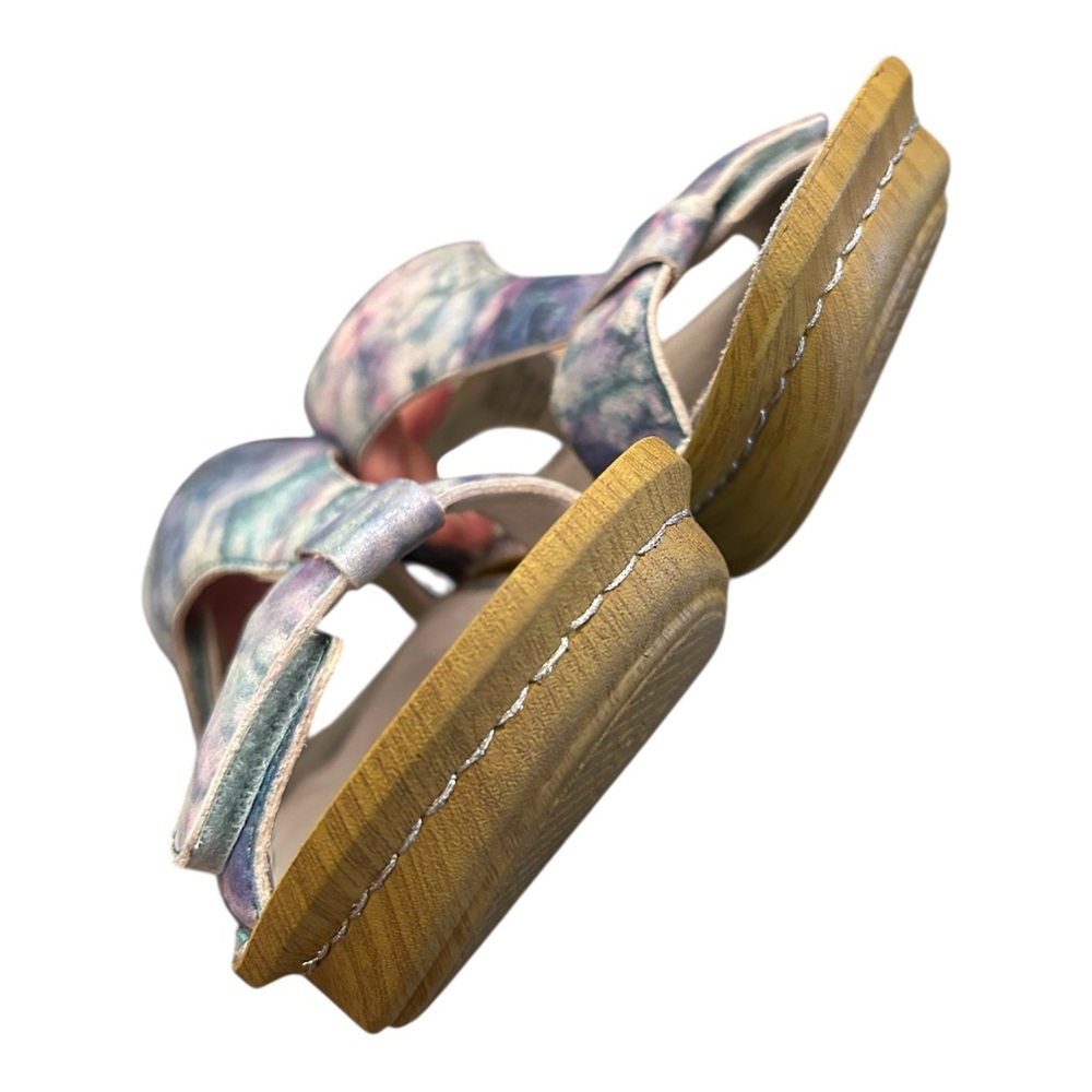 Alegria Leather Sandals with Adjustable Straps Kendra Impressionista US 7-7.5 - Picture 7 of 13